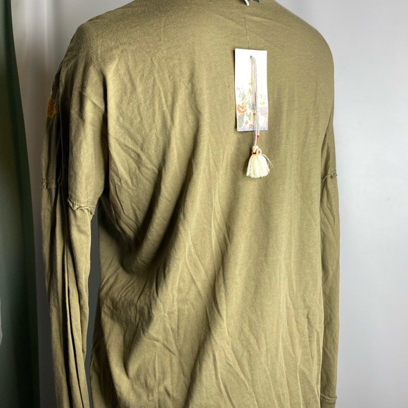 Johnny was XS NWT long sleeve tea lab boho women’s  tops - Picture 4 of 10